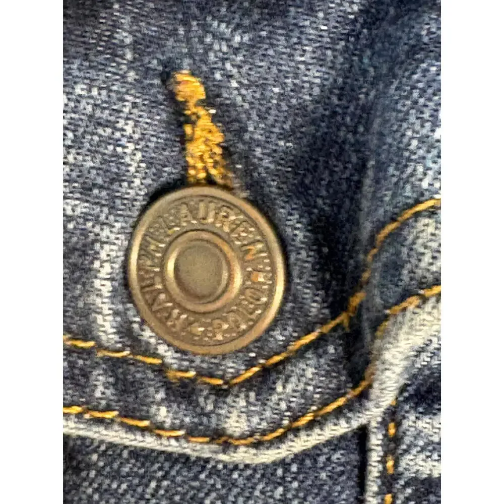 Polo Ralph Lauren‎ Denim Jacket 6X Made in Egypt